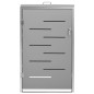 vidaXL Cobertizo para un contenedor basura acero 69x77,5x112,5 cm vidaXL Cobertizo para un contenedor basura acero 69x77,5x112,5 cm