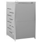 vidaXL Cobertizo para un contenedor basura acero 69x77,5x112,5 cm vidaXL Cobertizo para un contenedor basura acero 69x77,5x112,5 cm