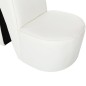 vidaXL Sillón con forma de zapato de tacón cuero sintético blanco vidaXL Sillón con forma de zapato de tacón cuero sintético blanco