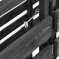 vidaXL Cobertizo doble cubos basura madera pino pintada 140x75x121cm vidaXL Cobertizo doble cubos basura madera pino pintada 140x75x121cm