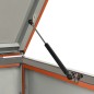 vidaXL Cobertizo para tres contenedores basura acero 207x77,5x112,5 cm vidaXL Cobertizo para tres contenedores basura acero 207x77,5x112,5 cm