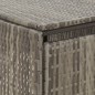vidaXL Cobertizo 3 contenedores de basura ratán PE gris 207x80x117 cm vidaXL Cobertizo 3 contenedores de basura ratán PE gris 207x80x117 cm