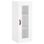 vidaXL Aparador alto madera contrachapada blanco 34,5x34x180 cm vidaXL Aparador alto madera contrachapada blanco 34,5x34x180 cm