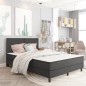 vidaXL Estructura de cama Box Spring tela gris 140x200 cm vidaXL Estructura de cama Box Spring tela gris 140x200 cm