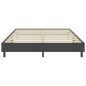 vidaXL Estructura de cama Box Spring tela gris 140x200 cm vidaXL Estructura de cama Box Spring tela gris 140x200 cm