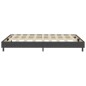 vidaXL Estructura de cama Box Spring tela gris 140x200 cm vidaXL Estructura de cama Box Spring tela gris 140x200 cm