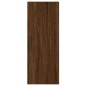 vidaXL Aparador alto madera contrachapada roble marrón 34,5x34x180 cm vidaXL Aparador alto madera contrachapada roble marrón 34,5x34x180 cm