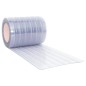 vidaXL Tira de cortina para puertas PVC transparente 300x2,6 mm 10 m vidaXL Tira de cortina para puertas PVC transparente 300x2,6 mm 10 m