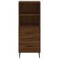 vidaXL Aparador alto madera contrachapada roble marrón 34,5x34x180 cm vidaXL Aparador alto madera contrachapada roble marrón 34,5x34x180 cm