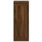 vidaXL Aparador alto madera contrachapada roble marrón 34,5x34x180 cm vidaXL Aparador alto madera contrachapada roble marrón 34,5x34x180 cm