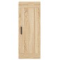 vidaXL Aparador de madera contrachapada roble Sonoma 34,5x34x180 cm vidaXL Aparador de madera contrachapada roble Sonoma 34,5x34x180 cm