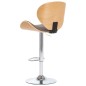 vidaXL Taburete de cocina de tela color gris taupe vidaXL Taburete de cocina de tela color gris taupe
