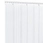vidaXL Tira de cortina para puertas PVC transparente 200x1,6 mm 25 m