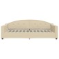 vidaXL Sofá cama nido tela crema 100x200 cm vidaXL Sofá cama nido tela crema 100x200 cm
