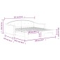 vidaXL Sofá cama nido tela crema 100x200 cm vidaXL Sofá cama nido tela crema 100x200 cm