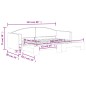 vidaXL Sofá cama nido tela negro 80x200 cm vidaXL Sofá cama nido tela negro 80x200 cm