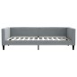 vidaXL Sofá cama nido tela gris claro 100x200 cm vidaXL Sofá cama nido tela gris claro 100x200 cm