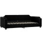 vidaXL Sofá cama nido tela negro 90x200 cm vidaXL Sofá cama nido tela negro 90x200 cm