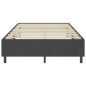 vidaXL Estructura de cama Box Spring tela gris 120x200 cm vidaXL Estructura de cama Box Spring tela gris 120x200 cm