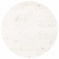 vidaXL Tablero de mesa redondo madera maciza de pino blanco Ø50x3 cm vidaXL Tablero de mesa redondo madera maciza de pino blanco Ø50x3 cm
