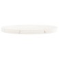 vidaXL Tablero de mesa redondo madera maciza de pino blanco Ø50x3 cm vidaXL Tablero de mesa redondo madera maciza de pino blanco Ø50x3 cm