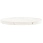 vidaXL Tablero de mesa redondo madera maciza de pino blanco Ø50x3 cm vidaXL Tablero de mesa redondo madera maciza de pino blanco Ø50x3 cm