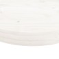 vidaXL Tablero de mesa redondo madera maciza de pino blanco Ø50x3 cm vidaXL Tablero de mesa redondo madera maciza de pino blanco Ø50x3 cm