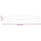 vidaXL Tablero de mesa redondo madera maciza de pino blanco Ø50x3 cm vidaXL Tablero de mesa redondo madera maciza de pino blanco Ø50x3 cm