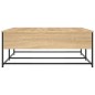 vidaXL Mesa de centro madera de ingeniería roble Sonoma 100x99x40 cm vidaXL Mesa de centro madera de ingeniería roble Sonoma 100x99x40 cm
