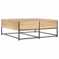 vidaXL Mesa de centro madera de ingeniería roble Sonoma 100x99x40 cm vidaXL Mesa de centro madera de ingeniería roble Sonoma 100x99x40 cm