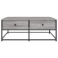 vidaXL Mesa de centro madera de ingeniería gris Sonoma 100x99x40 cm vidaXL Mesa de centro madera de ingeniería gris Sonoma 100x99x40 cm