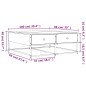 vidaXL Mesa de centro madera de ingeniería gris Sonoma 100x99x40 cm vidaXL Mesa de centro madera de ingeniería gris Sonoma 100x99x40 cm