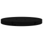 vidaXL Tablero de mesa redondo madera maciza de pino negro Ø40x3 cm