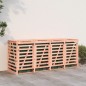 vidaXL Cobertizo cuádruple para cubo de basura madera de abeto Douglas vidaXL Cobertizo cuádruple para cubo de basura madera de abeto Douglas