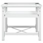vidaXL Soporte pedestal para lavadora con estante extraíble blanco vidaXL Soporte pedestal para lavadora con estante extraíble blanco