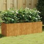vidaXL Jardinera acero corten 120x40x40 cm vidaXL Jardinera acero corten 120x40x40 cm