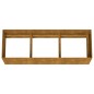 vidaXL Jardinera acero corten 120x40x40 cm vidaXL Jardinera acero corten 120x40x40 cm