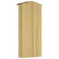 vidaXL Caseta herramientas jardín 87x33x222 cm madera pino impregnada vidaXL Caseta herramientas jardín 87x33x222 cm madera pino impregnada