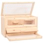 vidaXL Jaula para hámster madera maciza abeto 60x30x35 cm vidaXL Jaula para hámster madera maciza abeto 60x30x35 cm