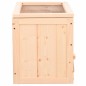 vidaXL Jaula para hámster madera maciza abeto 60x30x35 cm vidaXL Jaula para hámster madera maciza abeto 60x30x35 cm