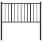 vidaXL Cabecero de metal negro 90 cm vidaXL Cabecero de metal negro 90 cm