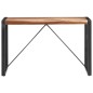 vidaXL Mesa de comedor madera maciza acabado de Sheesham 120x60x75 cm vidaXL Mesa de comedor madera maciza acabado de Sheesham 120x60x75 cm