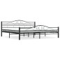 vidaXL Estructura de cama de acero negra 180x200 cm vidaXL Estructura de cama de acero negra 180x200 cm