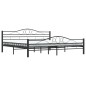 vidaXL Estructura de cama de acero negra 180x200 cm vidaXL Estructura de cama de acero negra 180x200 cm