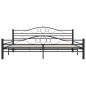 vidaXL Estructura de cama de acero negra 180x200 cm vidaXL Estructura de cama de acero negra 180x200 cm