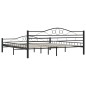 vidaXL Estructura de cama de acero negra 180x200 cm vidaXL Estructura de cama de acero negra 180x200 cm