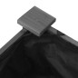 vidaXL Jardinera con forro madera maciza de abeto gris 118x59x76 cm vidaXL Jardinera con forro madera maciza de abeto gris 118x59x76 cm