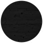vidaXL Tablero de mesa redondo madera maciza de pino negro Ø70x3 cm vidaXL Tablero de mesa redondo madera maciza de pino negro Ø70x3 cm