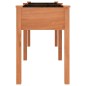 vidaXL Jardinera con forro madera maciza de abeto marrón 203x53x76 cm vidaXL Jardinera con forro madera maciza de abeto marrón 203x53x76 cm