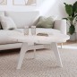 vidaXL Tablero de mesa redondo madera maciza de pino blanco Ø90x3 cm vidaXL Tablero de mesa redondo madera maciza de pino blanco Ø90x3 cm
